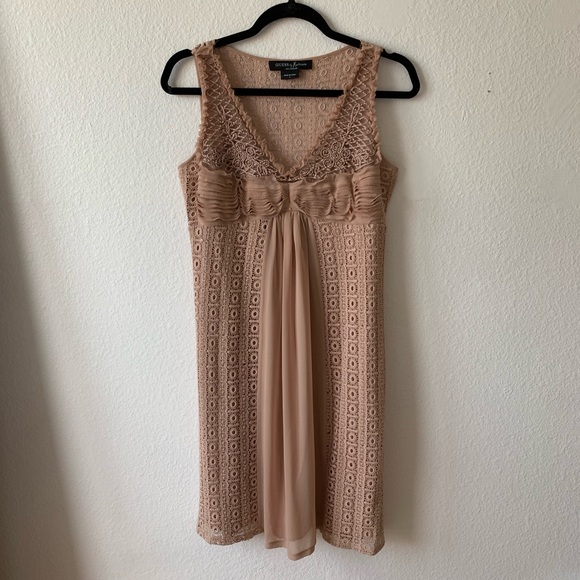 Marciano Pink Crochet Dress - Picture 3 of 7